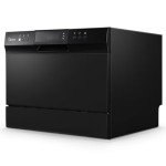 Midea Portable Energy Star Countertop Dishwasher - Black