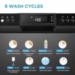 Midea Portable Energy Star Countertop Dishwasher - Black
