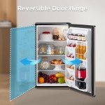 Midea 3.3 Cu. Ft. Silver Compact Refrigerator