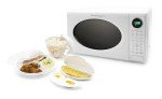 Retro 700-Watt Countertop Microwave Oven Bundle