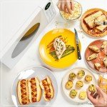 Retro 700-Watt Countertop Microwave Oven Bundle
