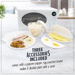 Retro 700-Watt Countertop Microwave Oven Bundle