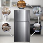 Stainless Steel 20 Cu. Ft. Top Freezer Refrigerator