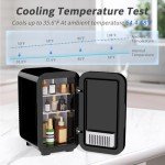 YASHE 6L Portable Mini Fridge for Drinks