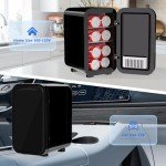 YASHE 6L Portable Mini Fridge for Drinks