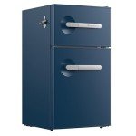 Retro Blue 3.1 Cu. Ft. Compact Refrigerator