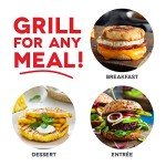 DASH Mini Grill and Panini Press - Red