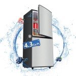 Zyerch 4.3 Cu. Ft. Compact Mini Fridge