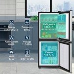 Zyerch 4.3 Cu. Ft. Compact Mini Fridge