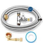 10 FT Stainless Steel Dishwasher Installation Kit