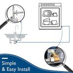 10 FT Stainless Steel Dishwasher Installation Kit