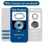 10 FT Stainless Steel Dishwasher Installation Kit