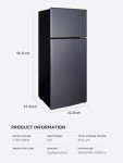 Cucina Magica 8.5 cu.ft Dual-Door Refrigerator
