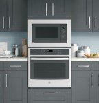 GE 25-Inch Built-In Microwave Oven - Gray