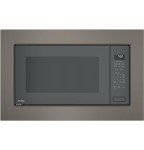 GE 25-Inch Built-In Microwave Oven - Gray