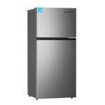 Upstreman 17.6 Cu.Ft. Stainless Steel Refrigerator