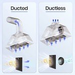 Black 900 CFM Range Hood Insert with Controls