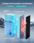 EUHOMY 4.0 Cu.Ft Mini Fridge with Freezer