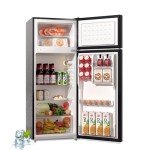 BANGSON 7.7 Cu.Ft. Stainless Steel Apartment Refrigerator