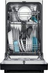Frigidaire 18" Compact Front Control Dishwasher - Black