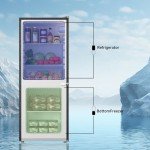 BANGSON 4.0 Cu.Ft Compact Refrigerator with Freezer