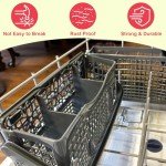 Universal Utensil Basket for Dishwashers - Compatible with Major Brands
