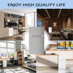 Antarctic Star 3.2 Cu.Ft Mini Refrigerator with Freezer