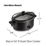 Hamilton Beach 6-Quart Stay or Go Slow Cooker