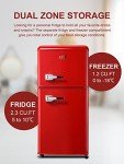 KRIB BLING 3.5 Cu.Ft. Energy Saving Refrigerator