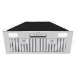 30" Akicon Built-in Range Hood Insert, 600 CFM