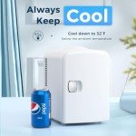 Antarctic Star 4L Mini Refrigerator for Skincare & Drinks