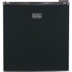 BLACK+DECKER Compact Mini Fridge with Freezer, Black