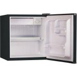 BLACK+DECKER Compact Mini Fridge with Freezer, Black