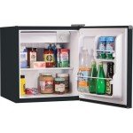 BLACK+DECKER Compact Mini Fridge with Freezer, Black