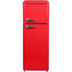 Frigidaire Retro 2-Door Apartment Refrigerator, 7.5 cu ft