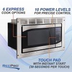 RecPro Over-the-Range RV Microwave - 0.9 cu ft
