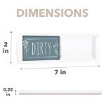 Magnetic Clean Dirty Sign for Dishwashers