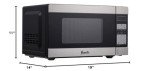 Avanti 0.9 cu. ft. Microwave Oven, Stainless Steel