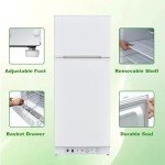 SMETA 13.4 cuft Dual Fuel Propane Refrigerator
