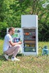 SMETA 13.4 cuft Dual Fuel Propane Refrigerator