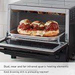 Panasonic FlashXpress 4-Slice Toaster Oven, Black