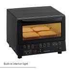 Panasonic FlashXpress 4-Slice Toaster Oven, Black