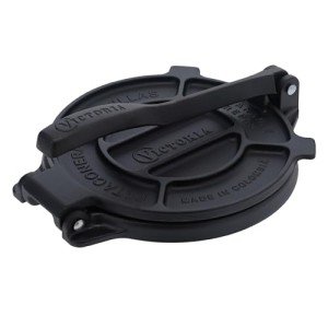Victoria Cast Iron Tortilla and Roti Press 8