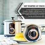 Pars Automatic Persian Rice Cooker - 10 Cup Capacity