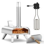 BIG HORN OUTDOORS 12" Multi-Fuel Pizza Oven