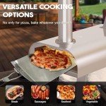 BIG HORN OUTDOORS 12" Multi-Fuel Pizza Oven