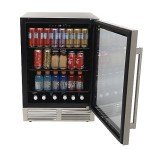 DUURA Elite 126-Can Beverage Center - Metallic