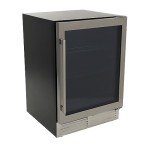DUURA Elite 126-Can Beverage Center - Metallic