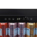 DUURA Elite 126-Can Beverage Center - Metallic