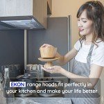 EKON NAB01-30IN 900CFM Range Hood Insert